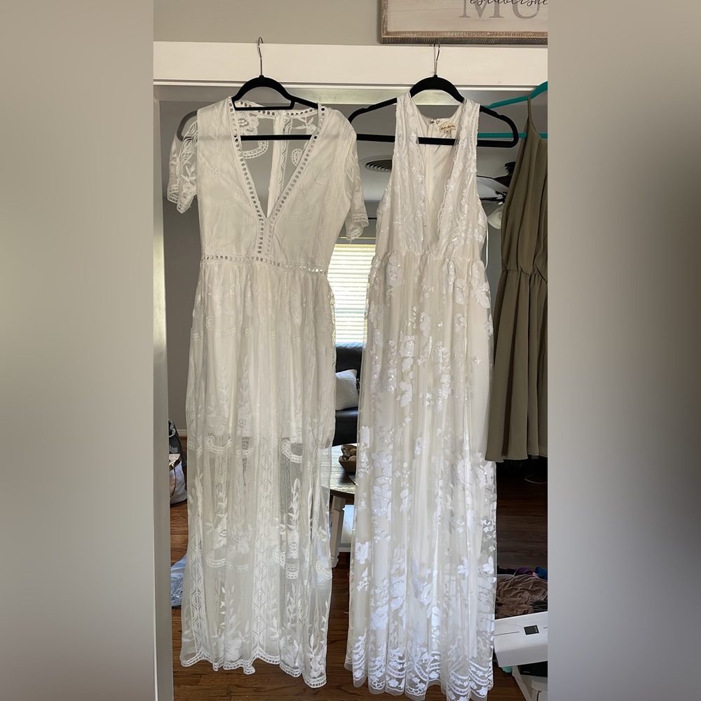 Dresses for the bride! Engagements, bridal showers etc.